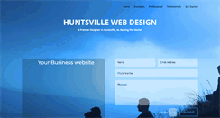 Desktop Screenshot of huntsvillewebdesign.net
